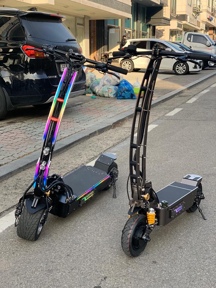 Trottinette Electrique Weeped SS-T - Weebot x Weped (72V 45Ah)
