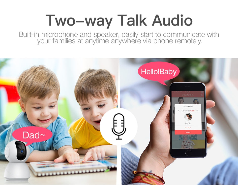 SDETER 1080P 720P IP Camera Security