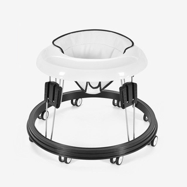 Baby Walker With Wheel Baby Walk Learning Anti Rollover Foldable Wheel Walker Multi-Functional Seat Car