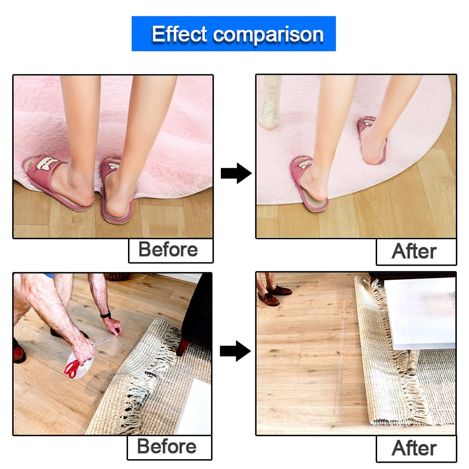Transparent Magic Nano Tape Washable Reusable Double-Sided Tape Adhesive Nano-No Trace Paste Removable Glue Cleanable Household