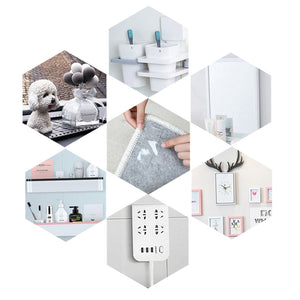 Transparent Magic Nano Tape Washable Reusable Double-Sided Tape Adhesive Nano-No Trace Paste Removable Glue Cleanable Household