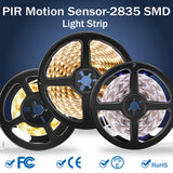 Cabinet Light Tape LED Motion Sensor LED Strip Light Waterproof Wireless