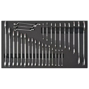 Workshop Tool Trolley with 1125 Tools Steel Red with Movable 7-drawer and Integrated Lock Tool Set Multi-Functional Toolbox