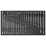 Workshop Tool Trolley with 1125 Tools Steel Red with Movable 7-drawer and Integrated Lock Tool Set Multi-Functional Toolbox
