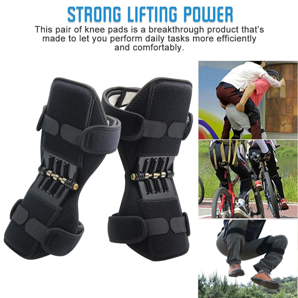 Anti-Slip Joint Supportive Knee Pads Powerful Knee Booster