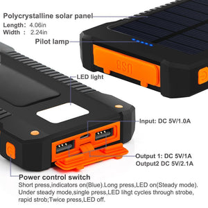 NEW SUPREME WIRELESS SOLAR POWER BANK Waterpool