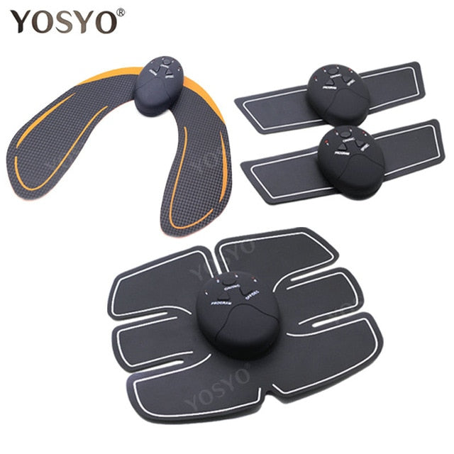 Hip Trainer Muscle Stimulator ABS Fitness Buttocks Butt Lifting Buttock Toner Trainer Slimming Massager For Unisex