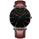 Men's stainless steel quartz watch
