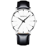 Men's stainless steel quartz watch