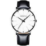 Men's stainless steel quartz watch
