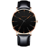 Men's stainless steel quartz watch