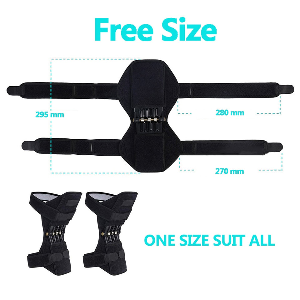 Anti-Slip Joint Supportive Knee Pads Powerful Knee Booster