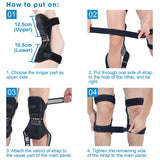 Anti-Slip Joint Supportive Knee Pads Powerful Knee Booster