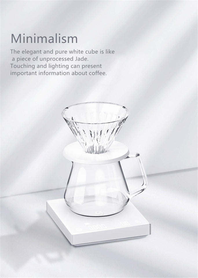 Coffee Scale Smart Digital Scale with Timer 2kg USB Scale