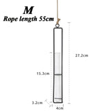Creative Wall Hanging Flower Vase Iron Glass Hydroponics Planter Pot Transparent Hanging Flower Bottle Home