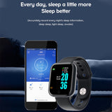 Heart Rate Monitor Blood Pressure Bluetooth Smart Bracelet for iOS Android WaterprooF fitness Tracker