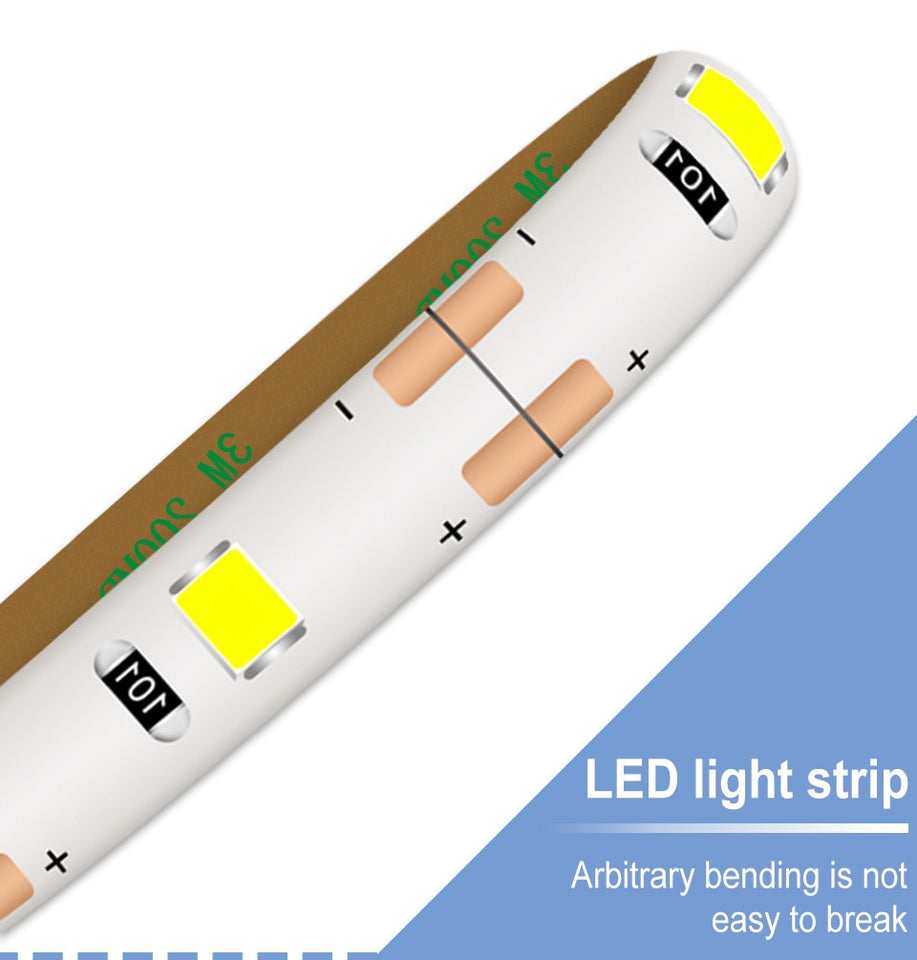Cabinet Light Tape LED Motion Sensor LED Strip Light Waterproof Wireless