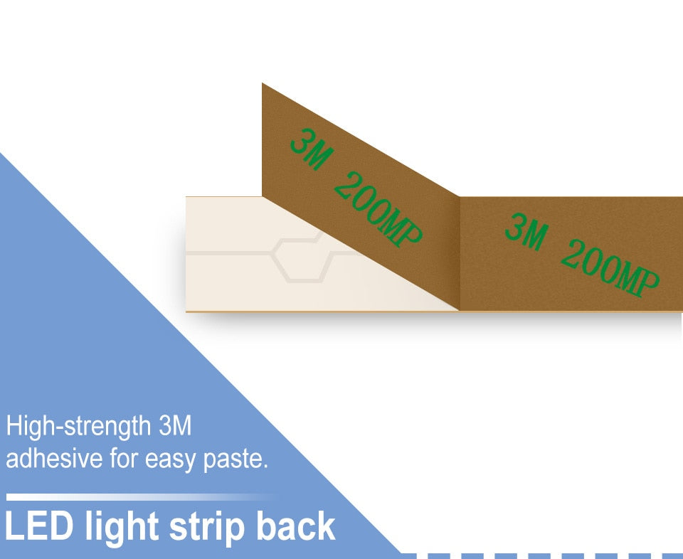 Cabinet Light Tape LED Motion Sensor LED Strip Light Waterproof Wireless