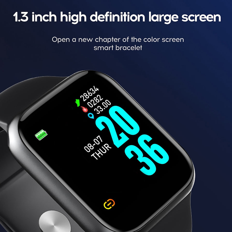 Heart Rate Monitor Blood Pressure Bluetooth Smart Bracelet for iOS Android WaterprooF fitness Tracker