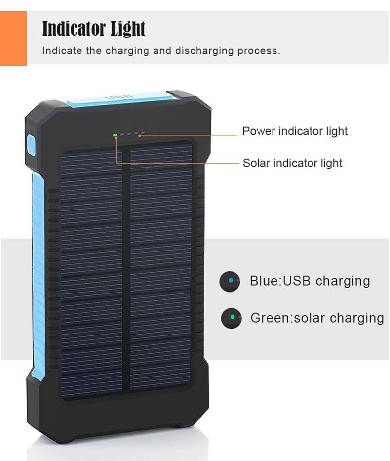 NEW SUPREME WIRELESS SOLAR POWER BANK Waterpool